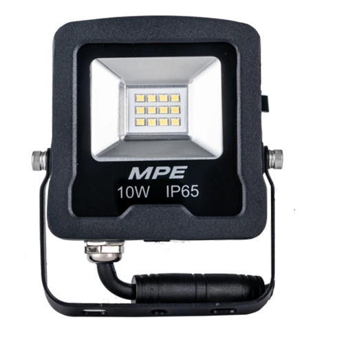 Đèn LED pha 10W sáng vàng MPE FLD5-10V