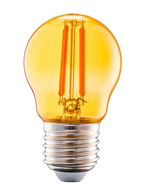 Bóng đèn LED Filament cam 2.5W đuôi E27 MPE FLM-3OR