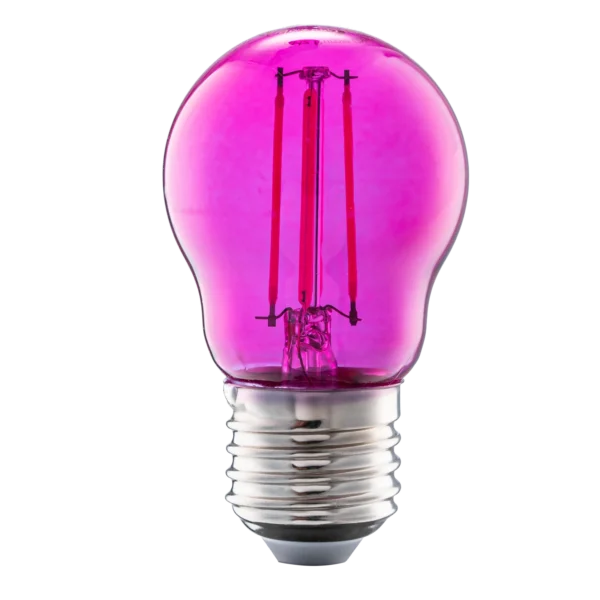 Bóng đèn LED Filament tím 2.5W đuôi E27 MPE FLM-3PU