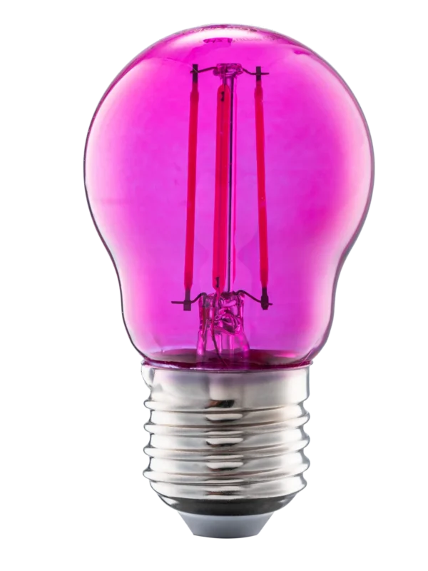 Bóng đèn LED Filament tím 2.5W đuôi E27 MPE FLM-3PU