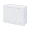 Tủ điện âm tường đế sắt mặt nhựa 12 đường MPE G-12