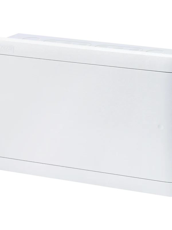 Tủ điện âm tường đế sắt mặt nhựa 16 đường MPE G-16