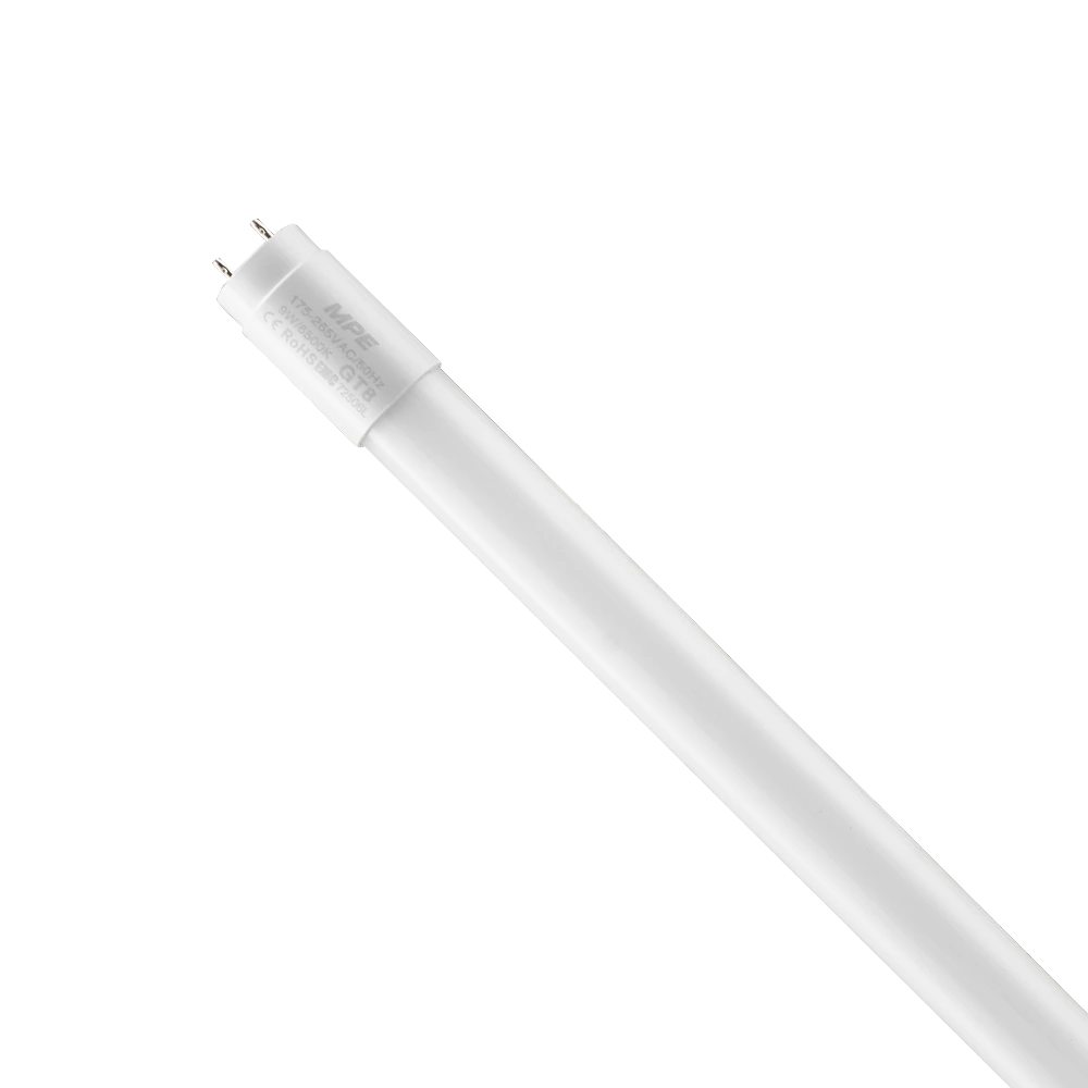 Bóng đèn LED tube thủy tinh T8 0.6m 9W sáng vàng MPE GT8-60V