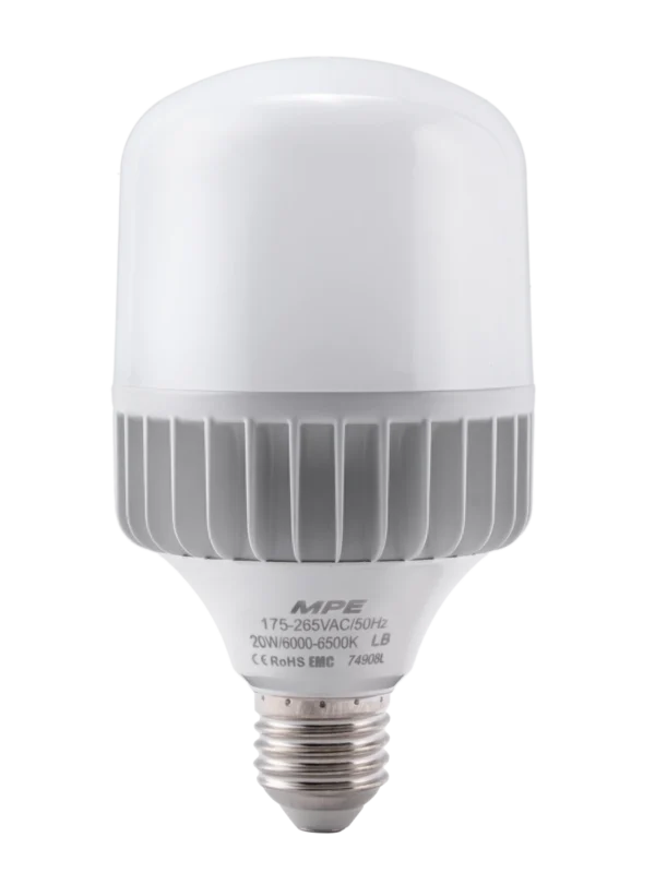 Bóng đèn LED Bulb 20W đui E27 sáng trắng MPE LB-20T