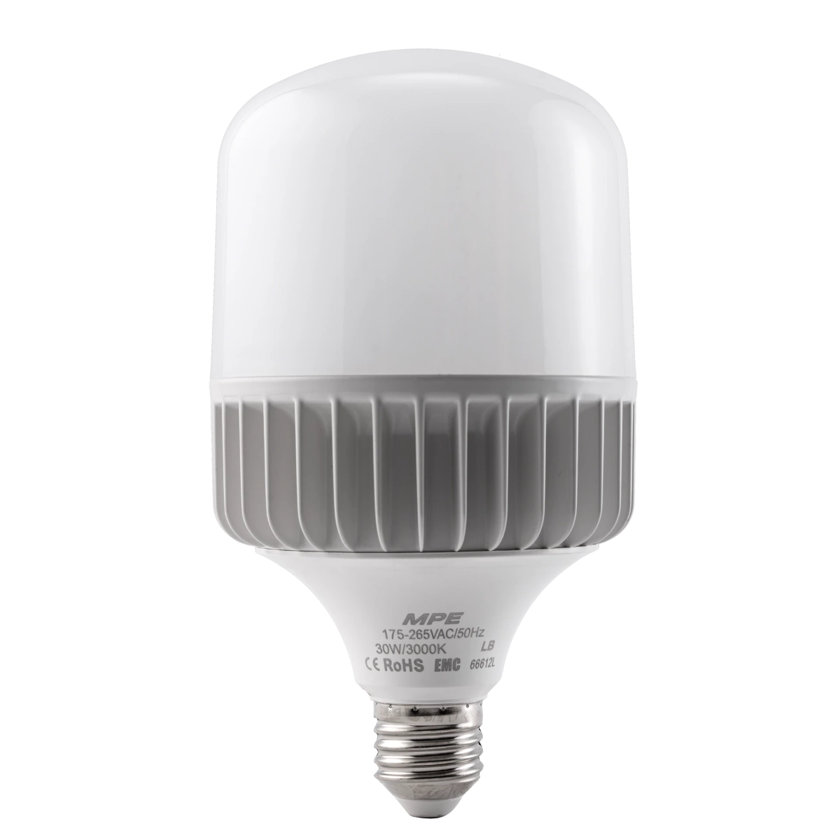 Bóng đèn LED Bulb 30W đui E27 sáng vàng MPE LB-30V