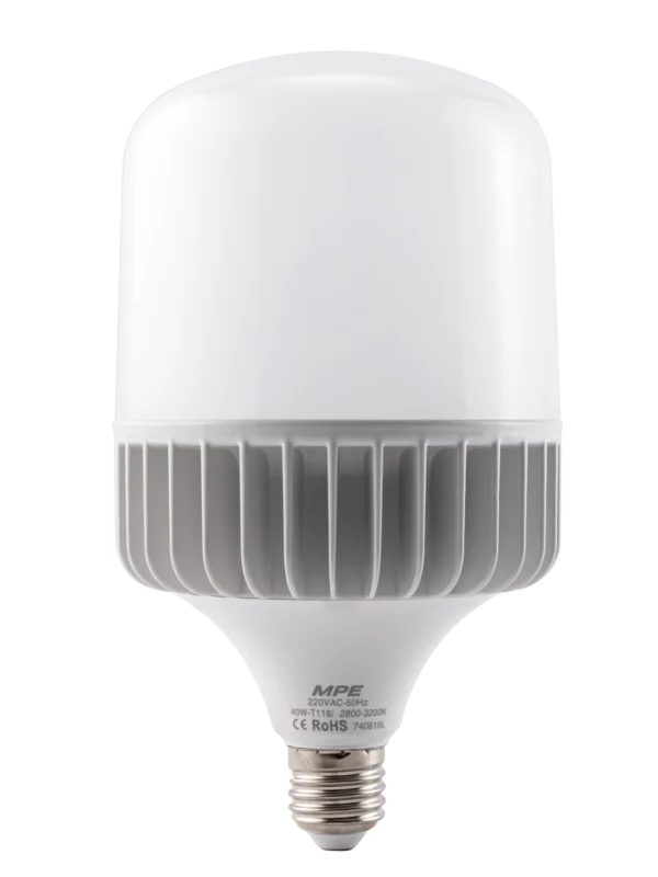 Bóng đèn LED Bulb 40W đui E27 sáng vàng MPE LB-40V