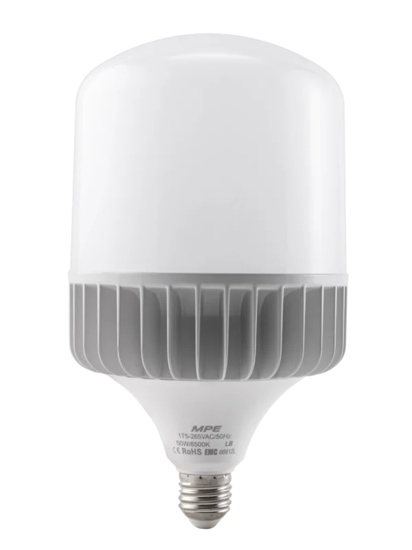Bóng đèn LED Bulb 50W đui E27 sáng trắng MPE LB-50T