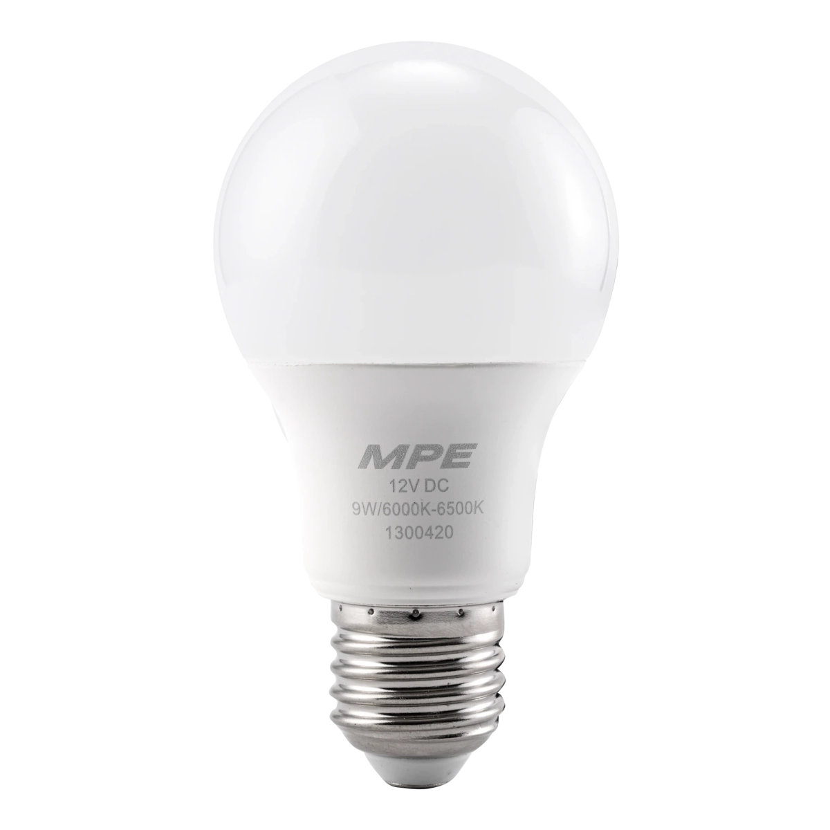 Bóng đèn LED Bulb 12VDC 9W sáng trắng MPE LB-9T/DC
