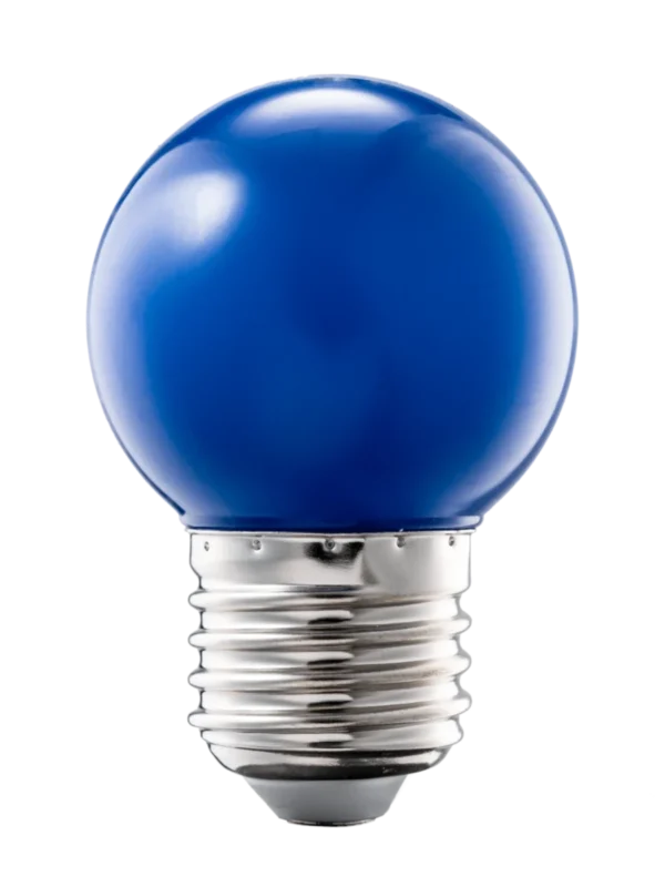 Bóng đèn LED Bulb màu xanh dương 1.5W đui E27 MPE LBD-3BL