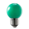 Bóng đèn LED Bulb màu xanh lá 1.5W đui E27 MPE LBD-3GR