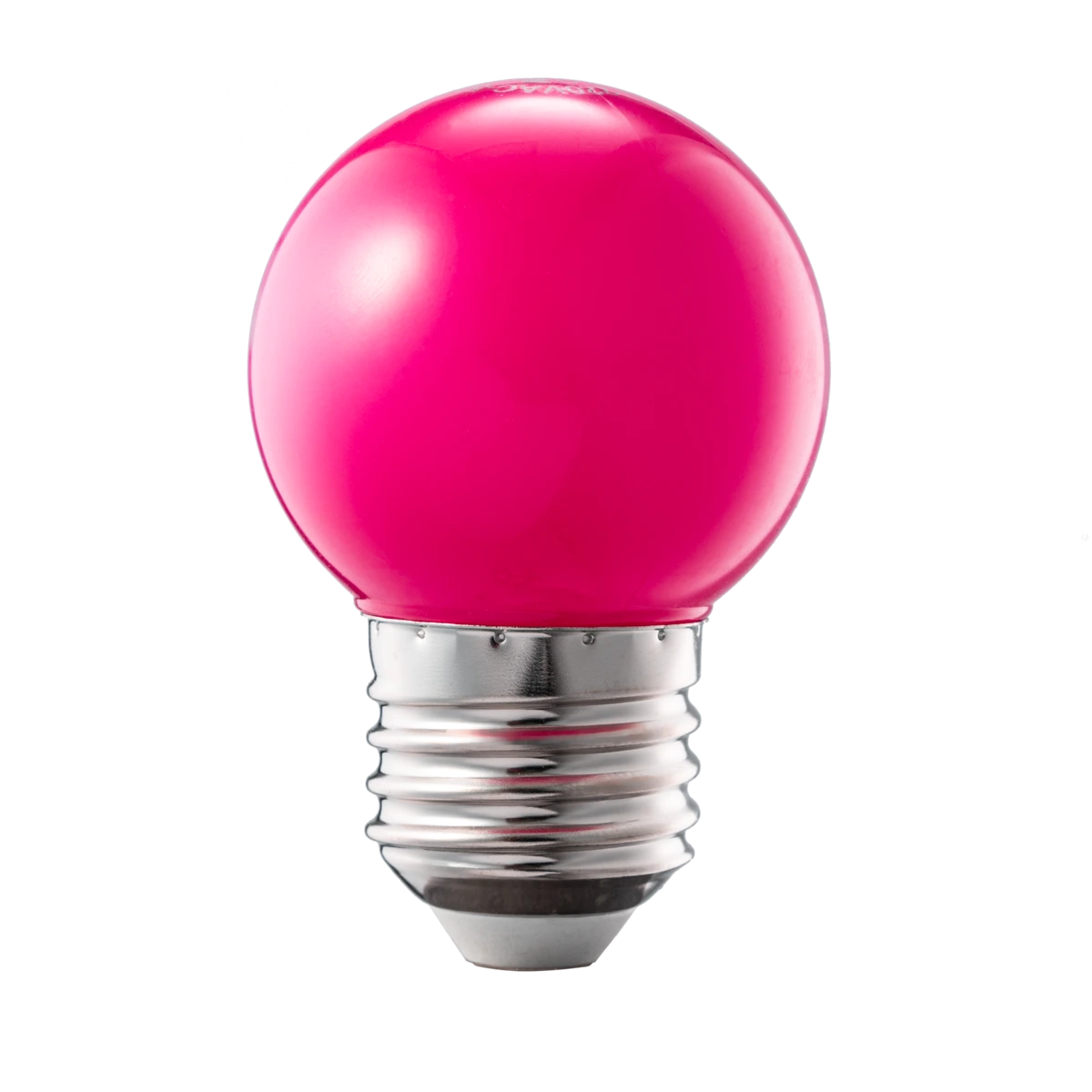 Bóng đèn LED Bulb màu hồng 1.5W đui E27 MPE LBD-3PK