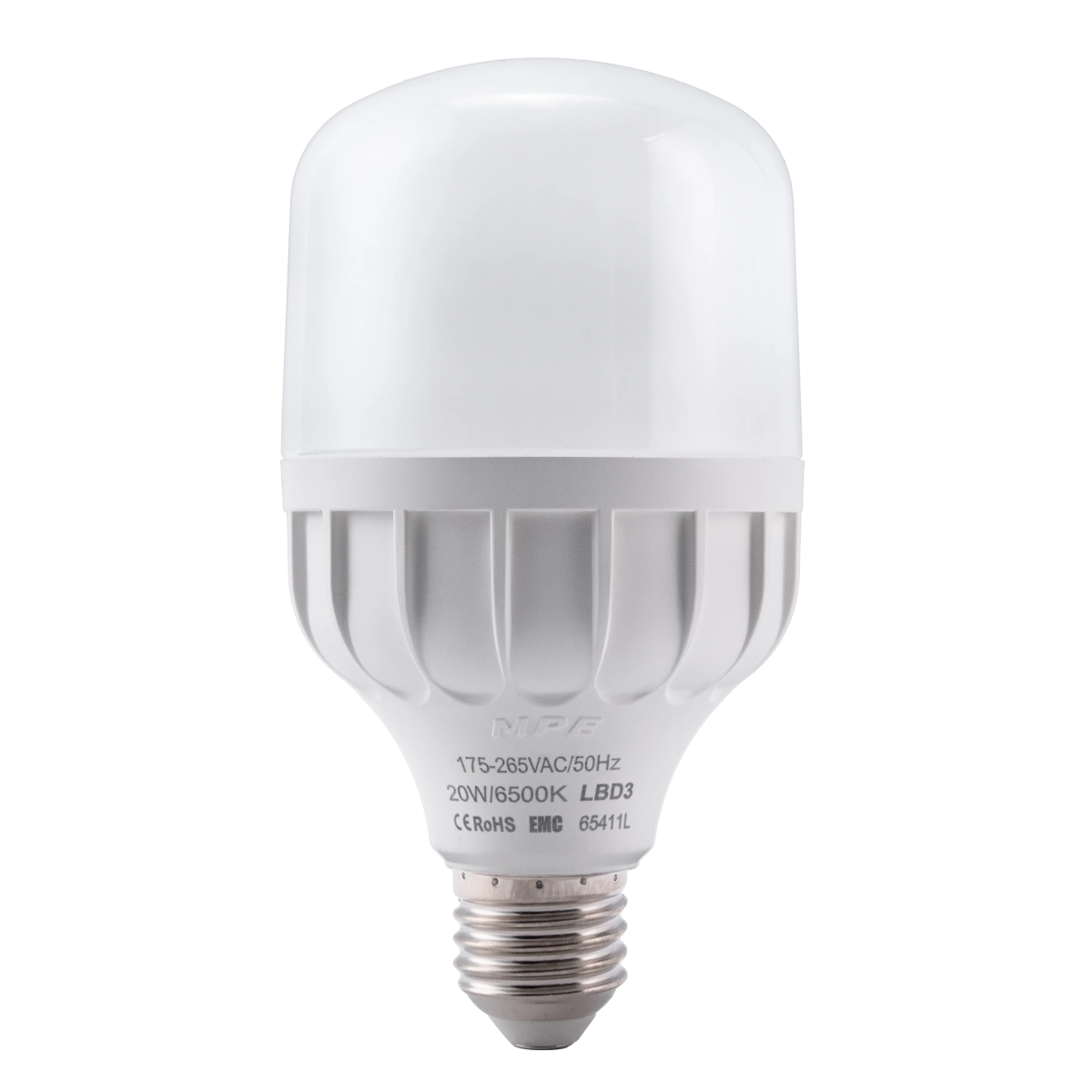 Bóng đèn LED Bulb chống ẩm 20W sáng trắng MPE LBD3-20T