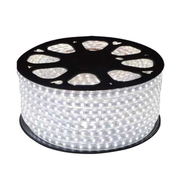 Đèn LED dây 2835AC - 8W/m IP65 sáng trắng, kèm nguồn (cuộn 50m) MPE LS 2835AC-T