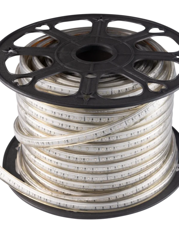 LED dây AC 2835 - 9W/m IP65 sáng RGB, chưa kèm nguồn (cuộn 50m) MPE LS2835/90-RGB/AC