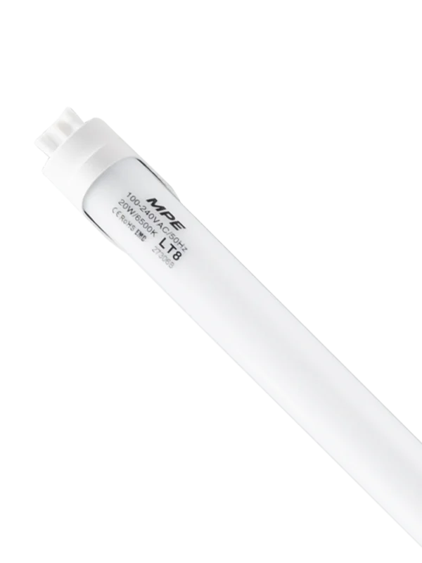 Bóng đèn LED tube nhôm T8 1.2m 20W sáng vàng MPE LT8-120V
