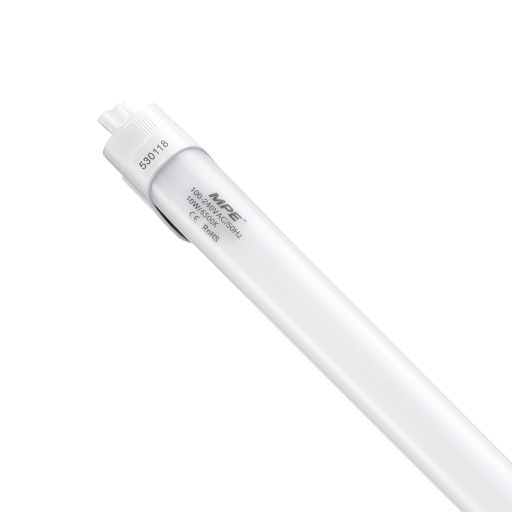 Bóng đèn LED tube nhôm T8 0.6m 10W sáng vàng MPE LT8-60V