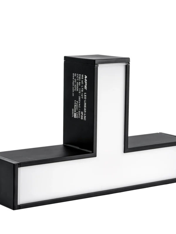 Thanh nối màu đen chữ T 12W sáng trắng MPE LTB-12T