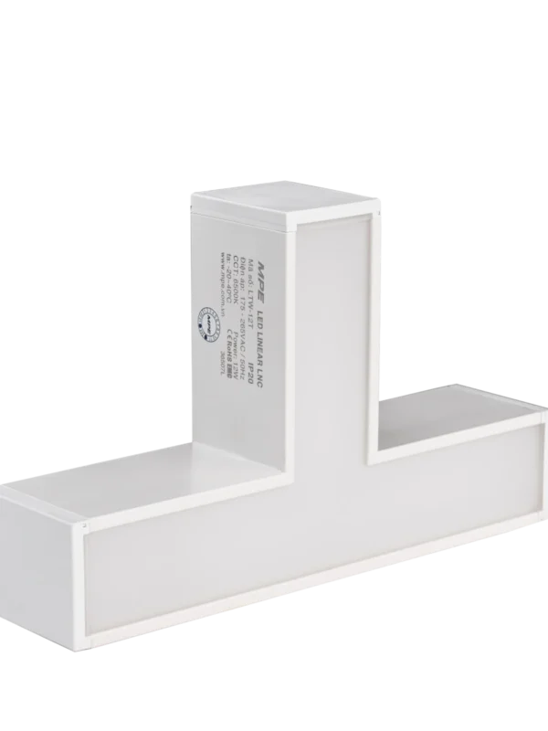 Thanh nối màu trắng chữ T 12W sáng trung tính MPE LTW-12N