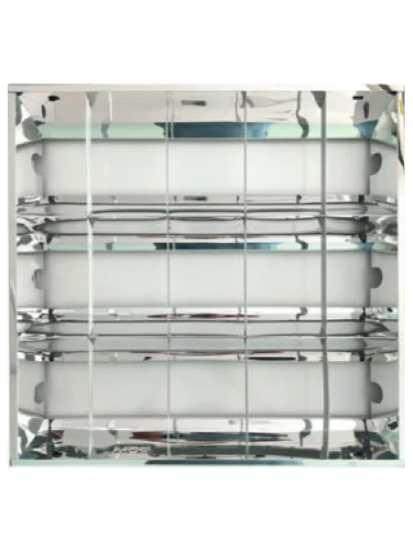 Máng đèn xương cá âm trần 3 bóng 0.6m (chưa có bóng) MPE MAT 318