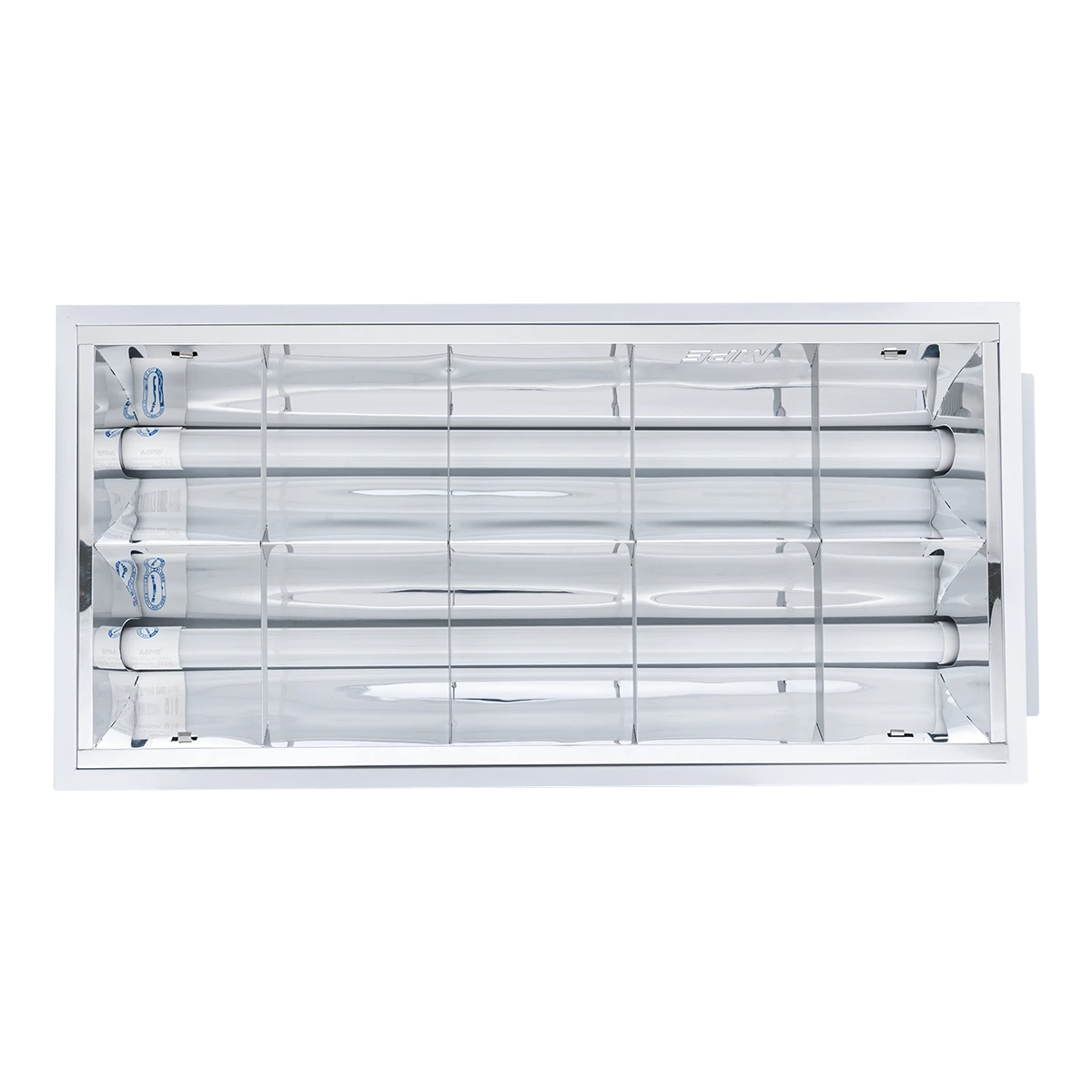 Bộ đèn xương cá âm trần 2x0.6m sáng trắng MPE MATL-210T