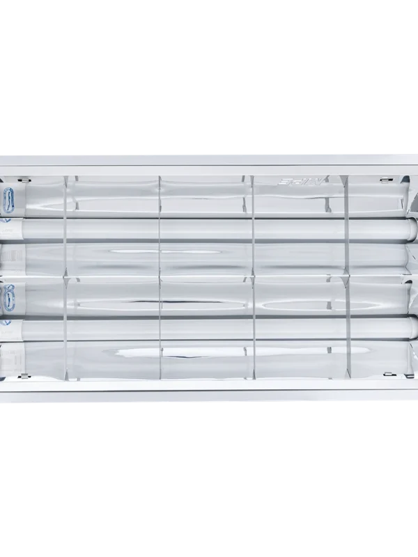 Bộ đèn xương cá âm trần 2x0.6m sáng vàng MPE MATL-210V