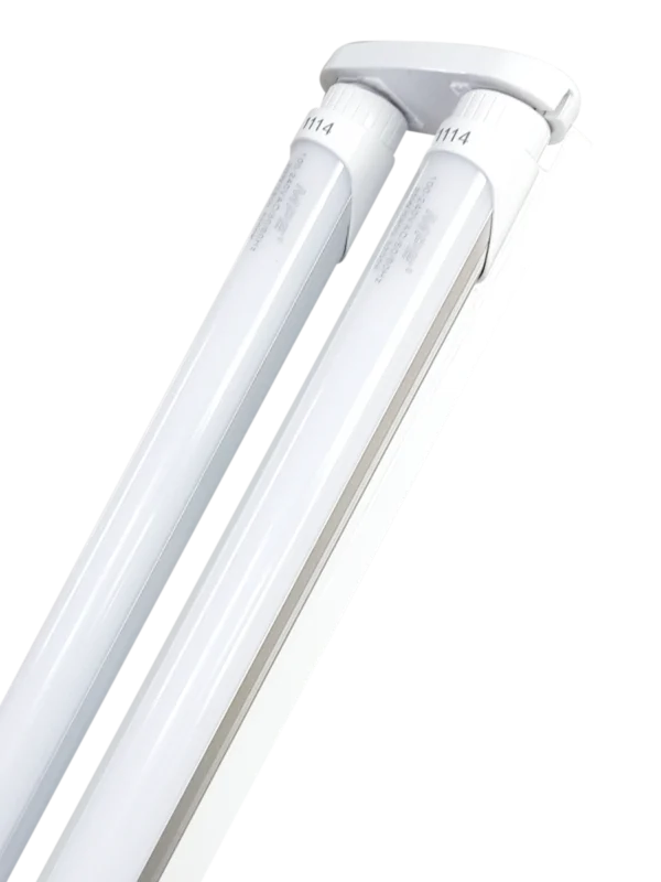 Bộ đèn batten LED tube nhôm T8 0.6m 2x10W sáng vàng MPE MLT-210V