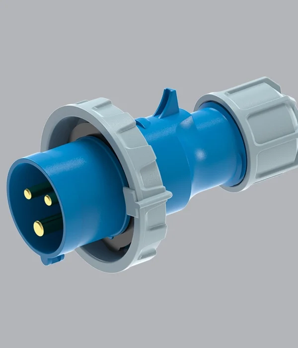 Phích cắm kín nước 16A 2P+E(6h) IP67 MPE MPN2-0132