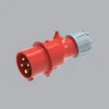 Phích cắm 16A 3P+E(6h) IP44 MPE MPN2-014