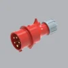 Phích cắm 16A 3P+N+E(6h) IP44 MPE MPN2-015