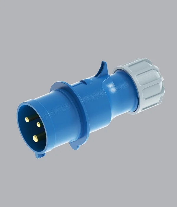 Phích cắm 32A 2P+E(6h) IP44 MPE MPN2-023