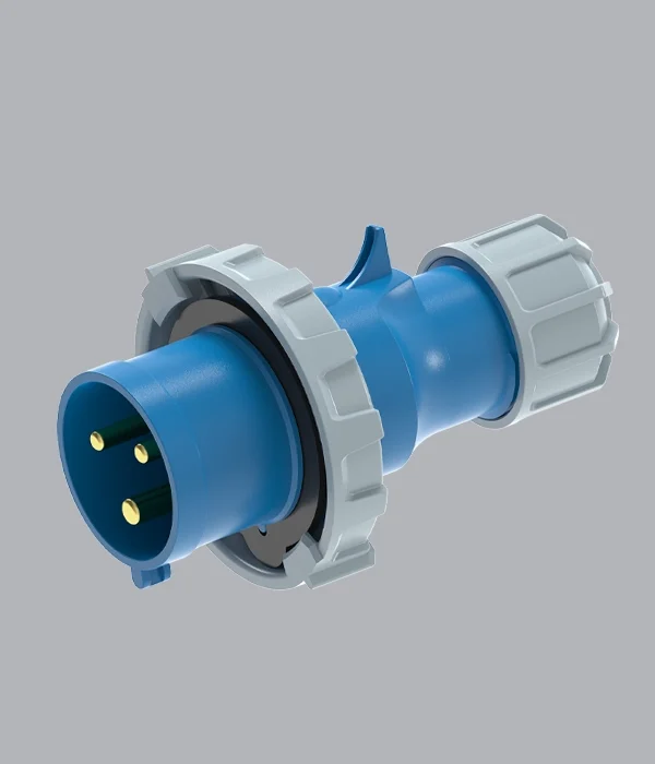 Phích cắm kín nước 32A 2P+E(6h) IP67 MPE MPN2-0232