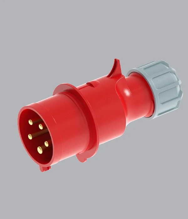 Phích cắm 32A 3P+N+E(6h) IP44 MPE MPN2-025