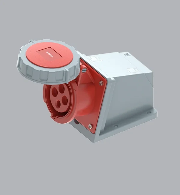 Ổ cắm gắn nổi kín nước 16A 3P+E(6h) IP67 MPE MPN2-1142