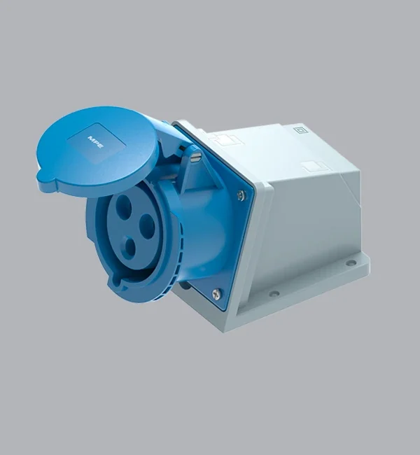 Ổ cắm gắn nổi 32A 2P+E(6h) IP44 MPE MPN2-123