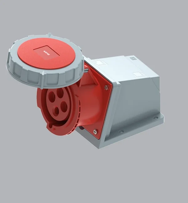Ổ cắm gắn nổi kín nước 32A 3P+E(6h) IP67 MPE MPN2-1242