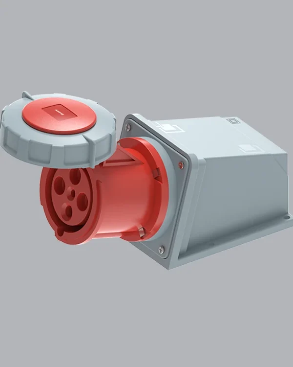 Ổ cắm gắn nổi kín nước 63A 3P+E(6h) IP67 MPE MPN2-1342