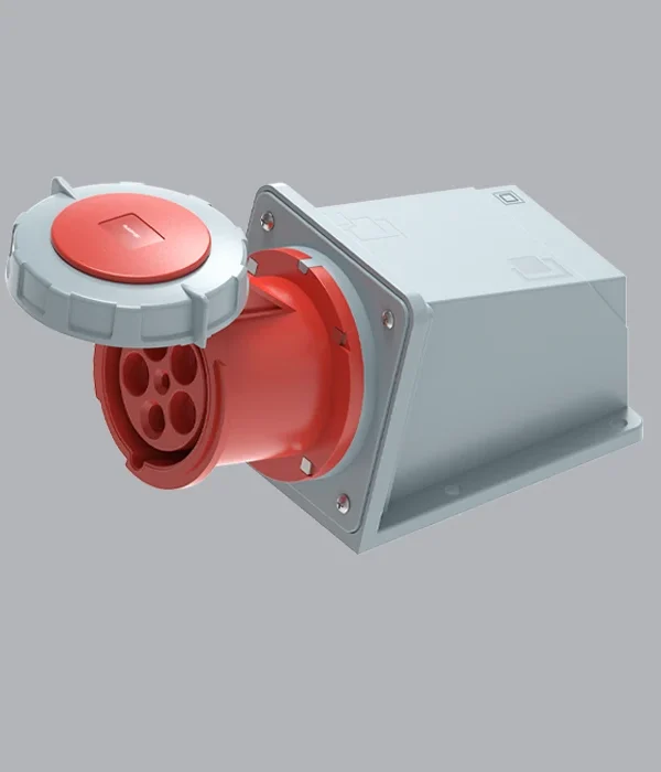 Ổ cắm gắn nổi kín nước 125A 3P+N+E(6h) IP67 MPE MPN2-1452