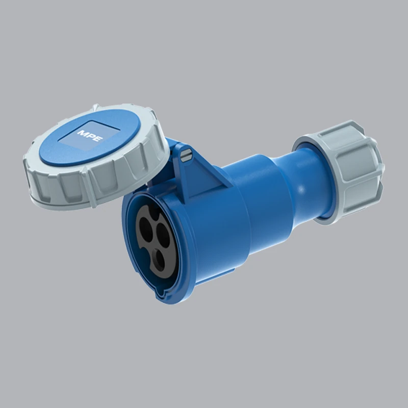 Ổ cắm di dộng kín nước 16A 2P+E(6h) IP67 MPE MPN2-2132