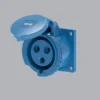 Ổ cắm gắn âm loại thẳng 32A 2P+E(6h) IP44 MPE MPN2-323