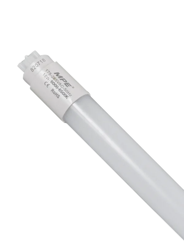 Bóng đèn LED tube nhựa Nano PC T8 1.2m 18W sáng vàng MPE NT8-120V