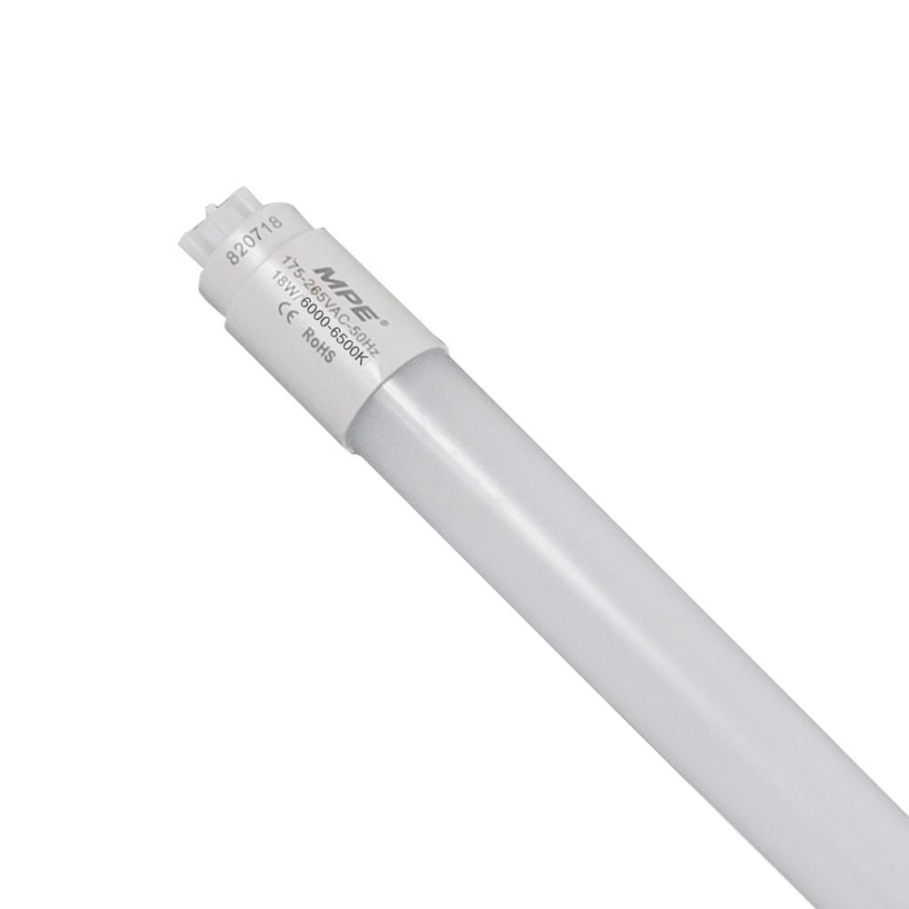 Bóng đèn LED tube nhựa Nano PC T8 1.2m 18W sáng vàng MPE NT8-120V