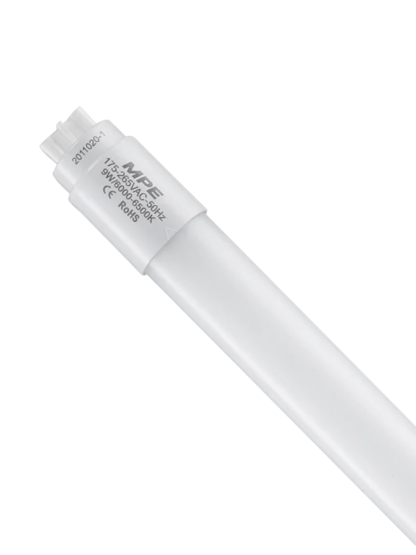 Bóng đèn LED tube nhựa Nano PC T8 0.6m 9W sáng trắng MPE NT8-60T