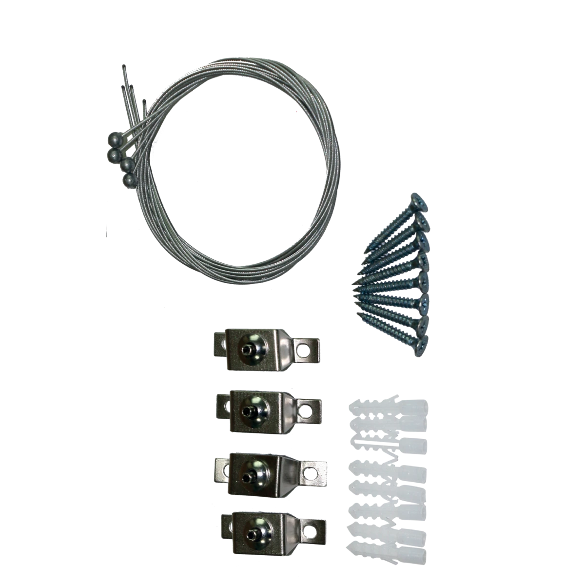 Bộ PK treo 4 dây 1m cho đèn FPL, FPL/DIM 60x60 MPE PKL-60