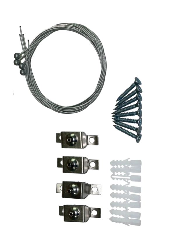 Bộ PK treo 6 dây 1m cho đèn FPL, FPL/DIM 120x30 MPE PKL-120