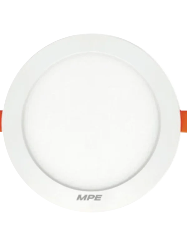 Đèn LED panel nhựa âm trần 12W sáng vàng MPE RP-12V
