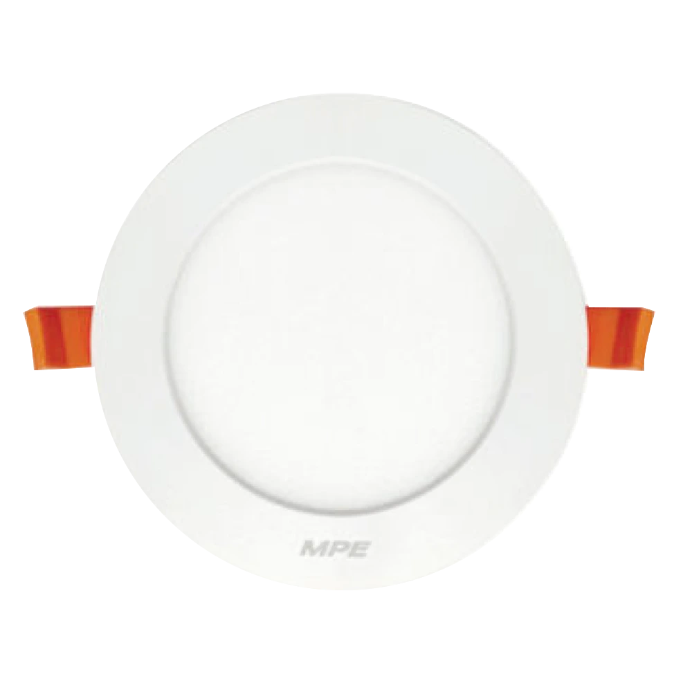 Đèn LED panel nhựa âm trần 9W sáng vàng MPE RP-9V