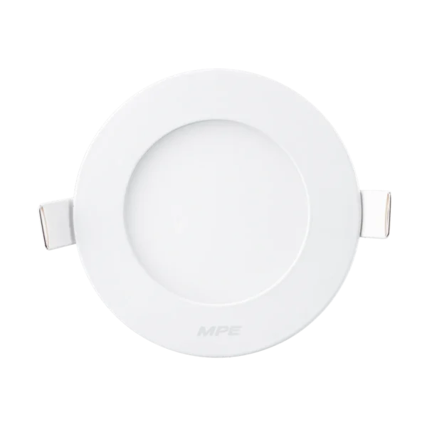 Đèn LED panel nhôm âm trần dimmer 6W sáng vàng MPE RPL-6SV/DIM