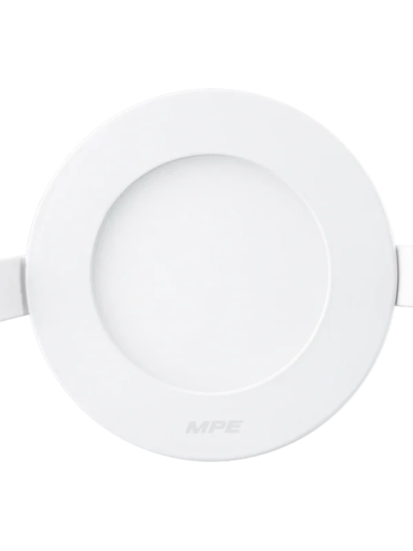 Đèn LED panel nhôm âm trần dimmer 6W sáng vàng MPE RPL-6V/DIM