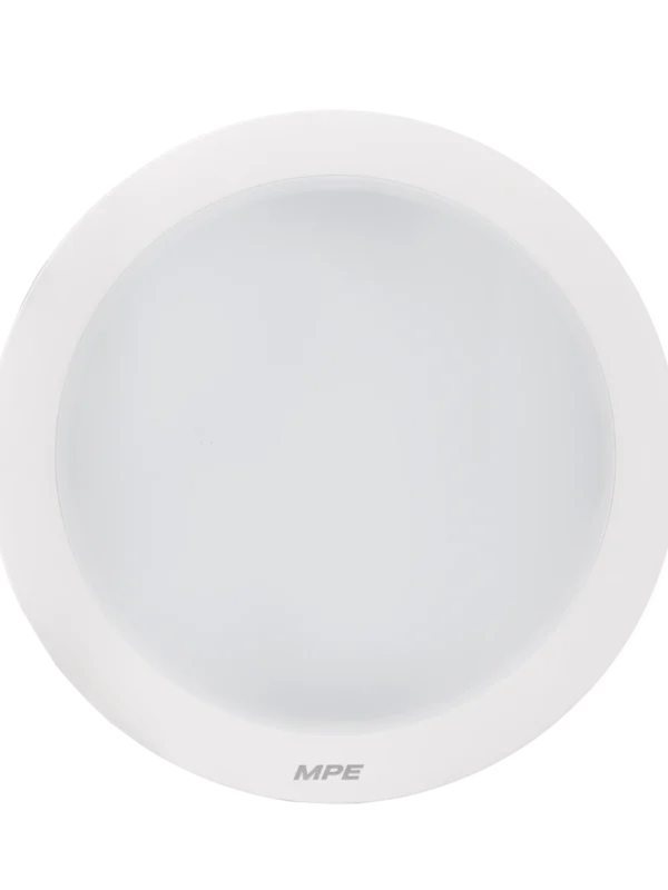 Đèn LED panel nhựa âm trần 12W sáng vàng MPE RPL2-12V