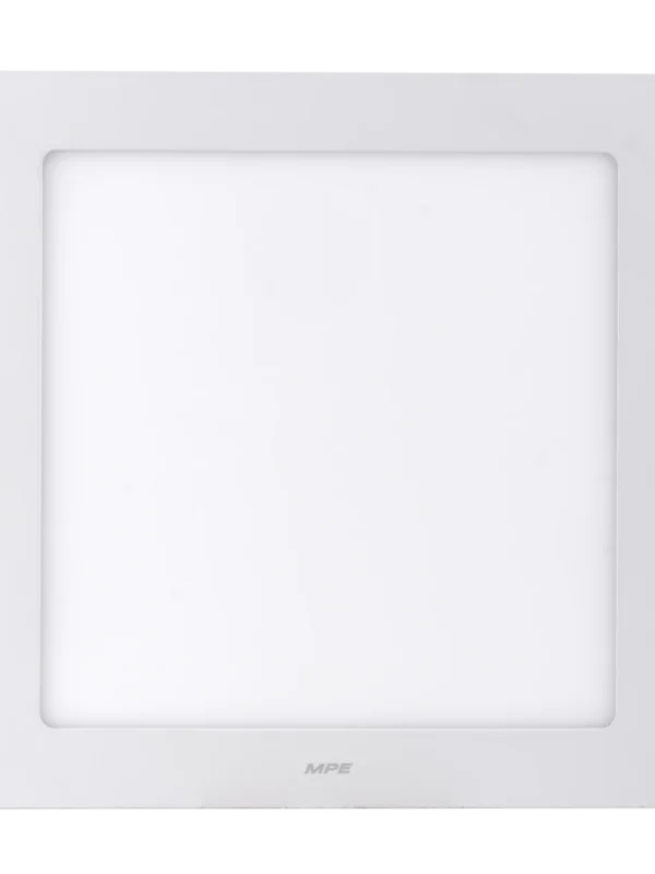 Đèn LED panel nhôm âm trần vuông 18W sáng trắng MPE SPL-18T